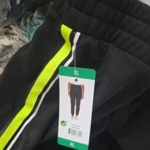 DKNY SPORT LADIES LEGGINGS/JOGGERS IN BLACK SIZE XL