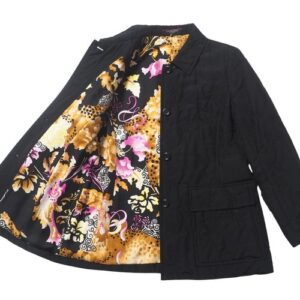 LEONARD Jacket Size 13AR Blouson Quilted Jacket Filling Stitch Flower Lining…