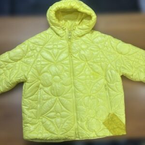Monogram Flower Quilted Jacket Blouson Yellow 48