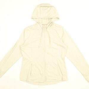 RBX Womens Full Zip Hoodie Size L UK ” Grey Long Sleeve