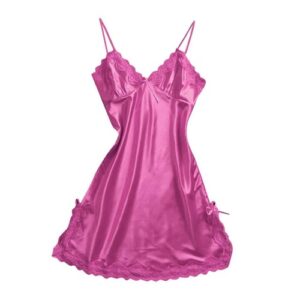 Satin pajamas, babydoll nightwear, cami women’s pajamas