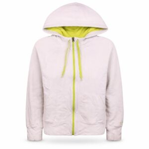 Champion Womens Full Zip Hoodie Size XL White Long Sleeve Casual Zip