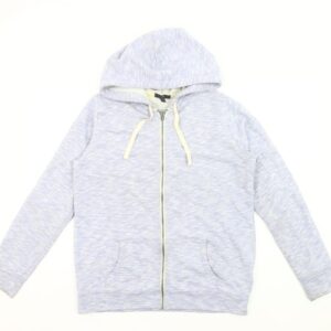Womens UK Size M Gap Blue Full Zip Hoodie