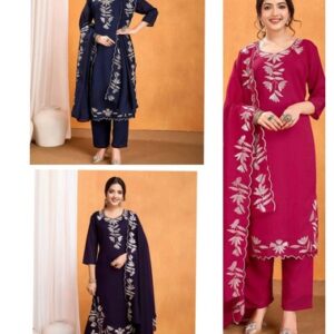 Bollywood Salwar Suit Kurti Indian Women Ethnic Kurta Pant Dupatta Set Dress