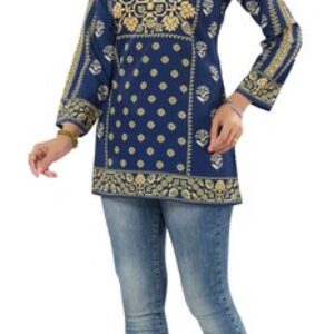 Kurtis for Women Ethnic Kurti Tunic Kurta Shirt Dress Ethnic Polyester MID581