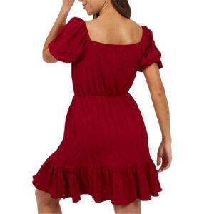 Brave Soul Womens/Ladies Sweetheart Short-Sleeved Mini Dress  GT42794