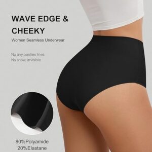 Ladies Women’s Seamless Brief Control Maxi Ladies Knickers Supersoft Underwear