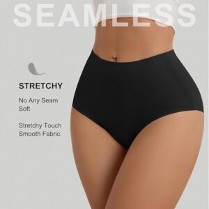 Ladies Women’s Seamless Brief Control Maxi Ladies Knickers Supersoft Underwear