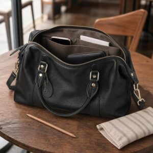 Boston Bag for Women Soft Handbag, top handle bag, for Everyday
