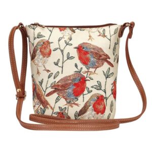 Robin Sling Crossbody Bag Signare Tapestry Travel Ladies Handbag Casual Day Bag