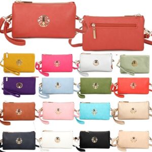 Ladies Womens Wristlet Purse Crossbody Mini Bag Small Handbag Detachable Strap