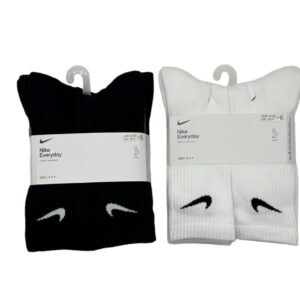 Nike Everyday Sports Socks – 3 Pair Pack – Lightweight – Crew Ankle Socks