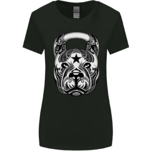 Pitbull Kettlebell Gym Training Top Workout Womens Wider Cut T-Shirt