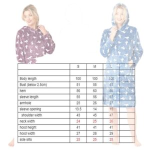 Ladies Nightdress Nighties Nightshirt Long sleeve Nightshirts fleece  hooded