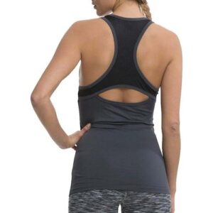 TCA Tech Racerback Womens Running Vest Tank Top – Grey