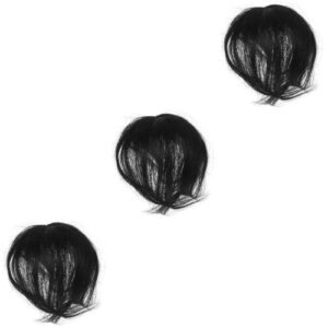 Set of 3 Wiglet for Women Synthetic Hair Topper Toppers Thinning