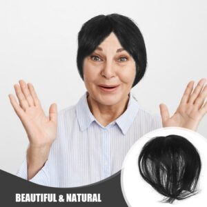 4 PCS Women Topper Hair Pieces for Thinning Short Toppers Synthetic