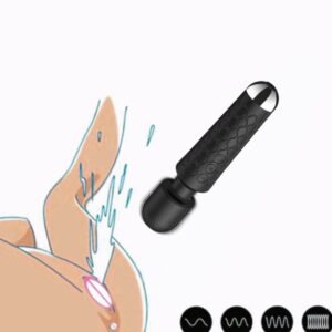 20 Speed Magic Wand Body Massager powerful Waterproof 10 Vibration Modes UK