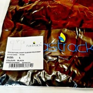 Polo Shirt | Fastrack | Short Sleeved | Black |L| Casual Shirts & Tops | Men’s
