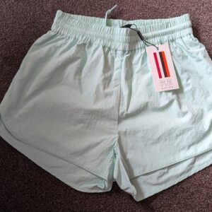 P.E Nation Womens Ramp Run Black Shorts with Built in Brief Size XS