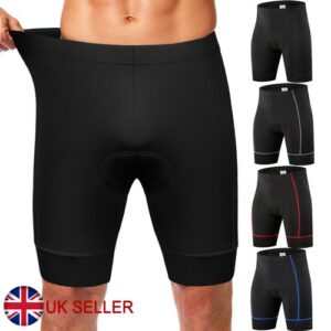 Men Women Cycling Shorts 5D Gel Padded Underwear MTB Bicycle Bike Short Pants UK