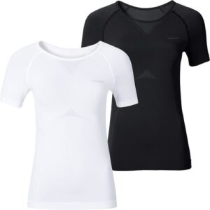 ODLO LADIES EVOLUTION LIGHT SHORT SS WOMENS SPORTS BASELAYER TOP – SALE!!!