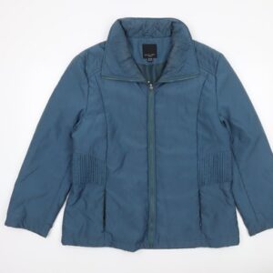 Womens UK Size 20 Betty Kay Blue Puffer Jacket