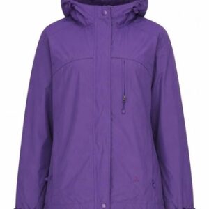 Womens UK Size L One Valley Purple Rain Coat