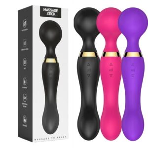 Multi-Speed Magic Massager Wand Massage Full Body USB Rechargeable 20 Vibration