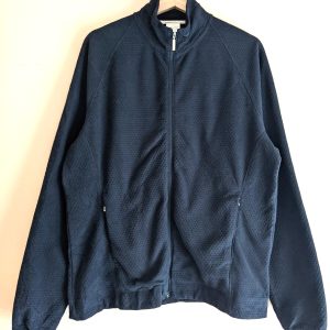 Nike Golf 1/4 Zip Therma-Fit Black  Polyester Track/Golf Jacket – Women’s 12-14