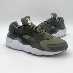 Nike Air Huarache Cargo Khaki Green White Women’s Size UK 9 Trainers 634835-331