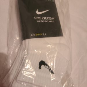 nike ankle socks white 3 Pack men women socks