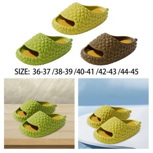 Durian Women Slippers Lightweight Floor Slides Shoes for Indoor Bathroom