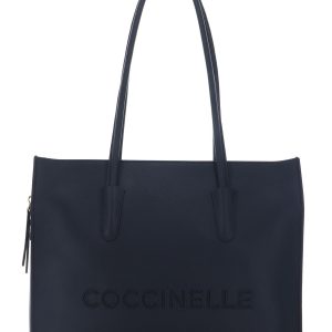 COCCINELLE shopper bag Myrtha26 Handbag Grained Leather Midnight Blue