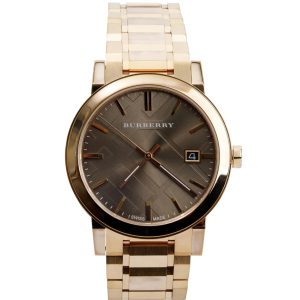 Burberry Unisex Watch The City Rose Gold 38mm BU9005