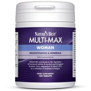 Nature’s Best Multi-Max Multivitamin for Women – with 120 count (Pack of 1)
