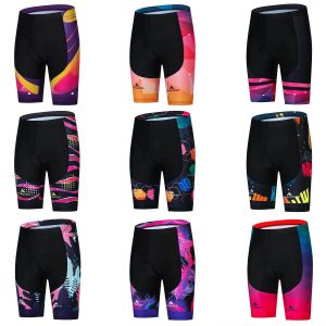 Milloto Women’s Cycling Shorts Padded Cycling Knickers Cycle Bike Shorts Tight