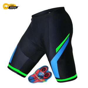 Men’s Cycling Shorts 9D Gel Padded Road MTB Bicycle Bike Tights Breathable Mesh