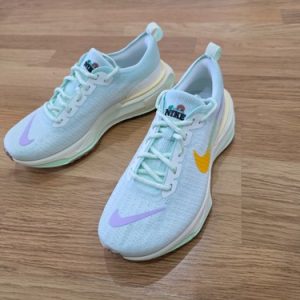 NIKE Womens Green Infinity Run Flyknit 3 Running Trainers UK 6.5 NEW Ref 876