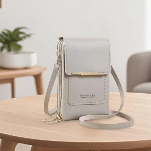 2PCWomen RFID Anti Theft Crossbody Purse Touch Screen Phone Bag Handbag Portable