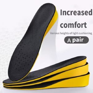 Invisible Height Increase Insoles Heel Lift Shoe Pads for Men Women