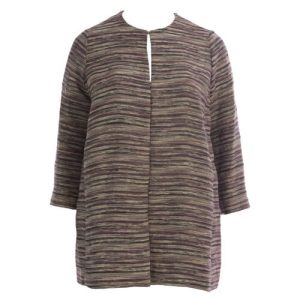 Marina Rinaldi Women’s Nord Jacquard Shortcoat Multicolor