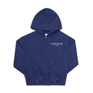 SPORTY & RICH Men’s and Women’s Zip Up Hoodie in 157338744 [U]