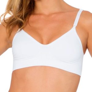 Women’s Control top bra Plie 50148 for comfort and support white