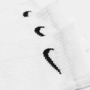 Nike Lightweight Crew Socks 3 Pack – Men’s & Women’s Sports Training Gym Running