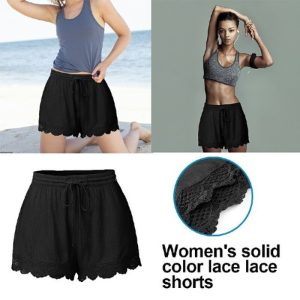 Womens Ladies Shorts Cotton Elastic Waist Jogging Gym Yoga Pants Girls Shorts UK