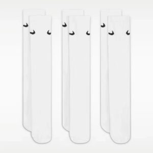 Nike Lightweight Crew Socks 3 Pack Medium Men Women Gym Running Sports UK