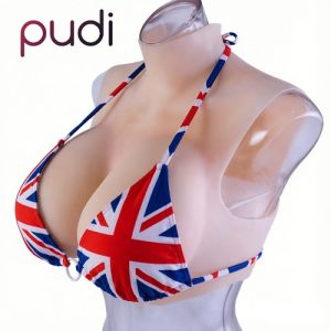Realistic C-G Cup Silicone Breast Forms Breast Plate Fake Boobs For Crossdresser