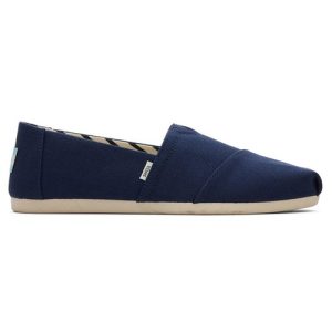 Toms Alpargata Womens Shoes Fashion Espadrille Casual Slip Ons Navy