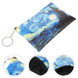 Ladies Small Wallet Zipper Change Purse for Girls Elegant Pouch Women